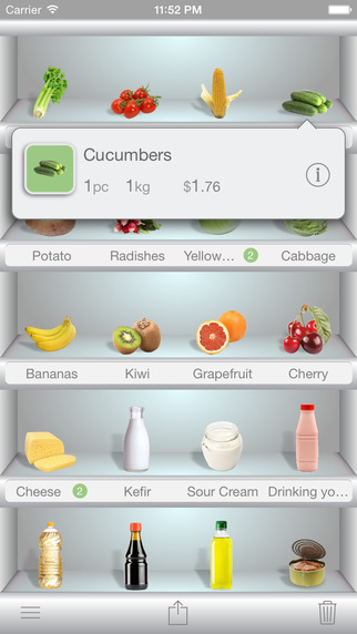 【免費生活App】Shopping list – Fridge + in your pocket-APP點子