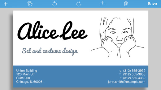 【免費商業App】BusinessCardMaker for iOS - Design and print a business card-APP點子