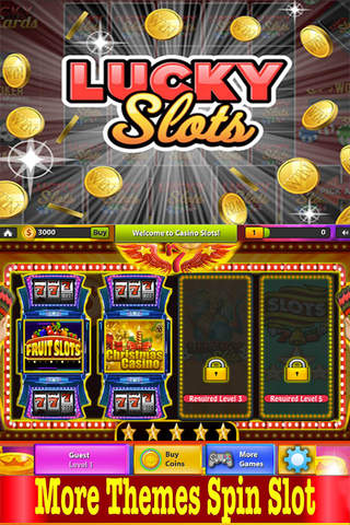 Mega Jackpot Casino Slots: Spin Sloto Game Machines HD!! screenshot 3