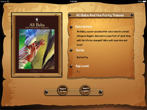 Ali Baba and the forty thieves English