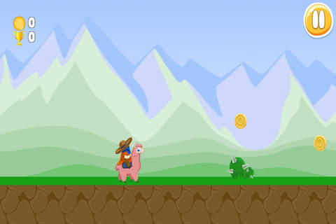 Lama Crazy Ride screenshot 3