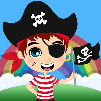 Pirates: Play & Learn With Cartoon & Real Life Raiders LOGO-APP點子