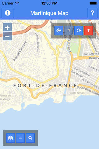 Martinique Map screenshot 2