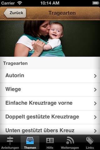 BabyApp für Eltern mit Kleinkindern von 0-3 Jahren screenshot 3