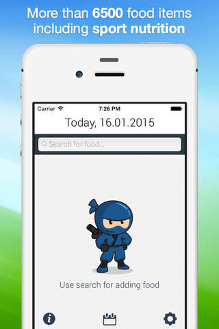 Fat Ninja Pro: calorie counter for men and women who want to lose or gain weight screenshot 2