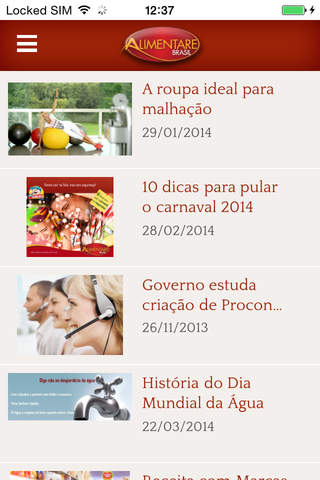 Alimentare Brasil screenshot 4