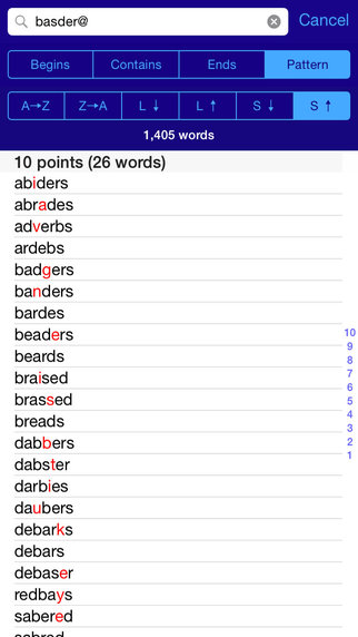 【免費遊戲App】Lexica Word Finder Pro-APP點子