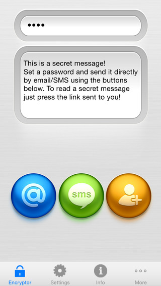 iEncryptText Pro - Protect your private messages SMS email etc.
