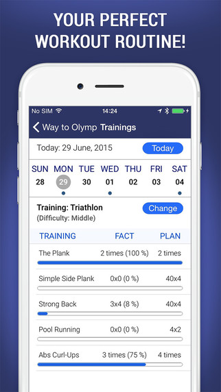 Way to Olymp - Every Day Workout Pro
