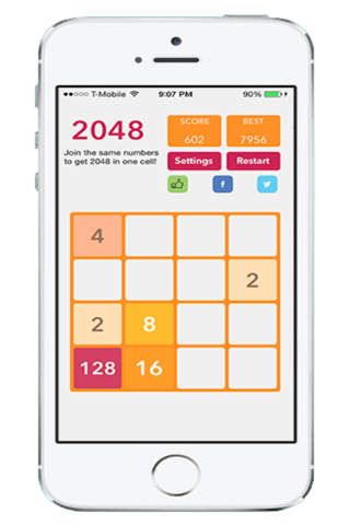 2048 a strategy game screenshot 3