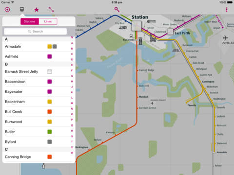 免費下載旅遊APP|Perth Rail Map Lite app開箱文|APP開箱王