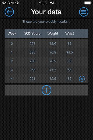 TSC Fitness Calc screenshot 4