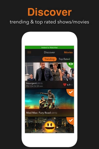 Watchlist - Manage your TV and Movie watching screenshot 2