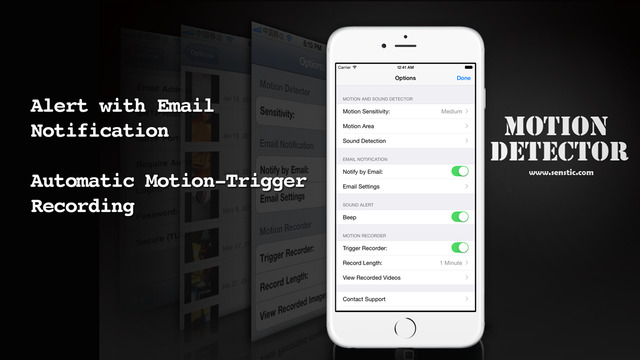 【免費攝影App】Motion Detector-APP點子