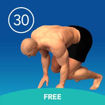Men's Burpee 30 Day Challenge FREE 健康 App LOGO-APP開箱王