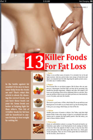 Fast Weight Loss Magazine screenshot 4