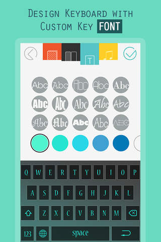 Custom Keyboard for iOS 8 - Customize Color Keyboards Skins screenshot 4