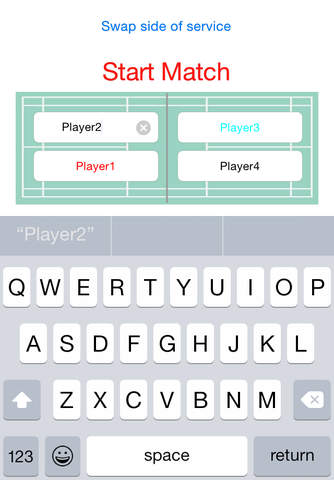 Badminton Score Keeper screenshot 2