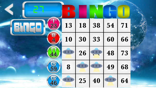 【免費遊戲App】Galaxy Bingo Multiplayer - Play live with your friends! FREE-APP點子