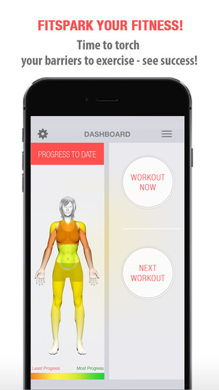FitSpark - Interval Workout Trainer Quick Exercise Pal