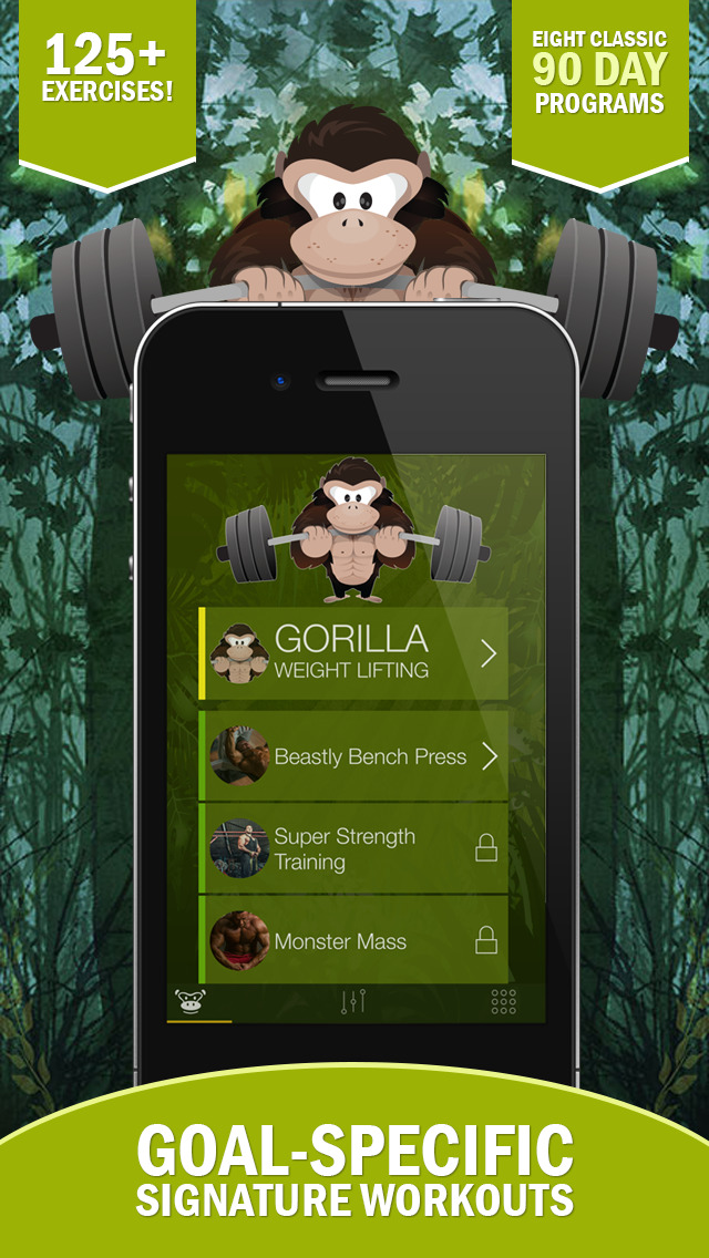 Gorilla Weight Lifting Bodybuilding, Powerlifting