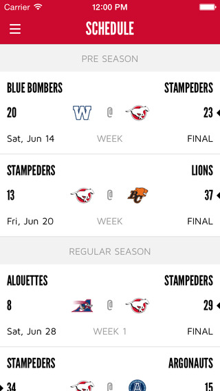 【免費運動App】Calgary Stampeders-APP點子