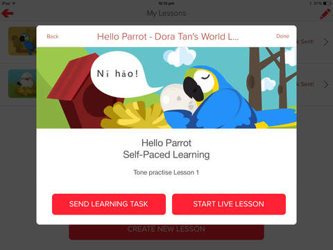 Parraoke – Teach kids Chinese with English. Track student individual and class learning