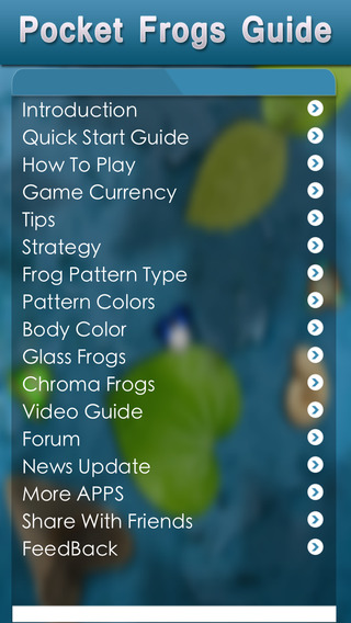 Guide for Pocket Frogs - Video Guide walkthrough