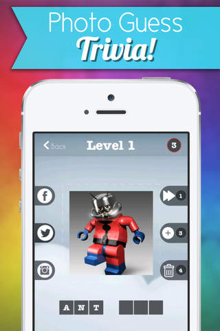 Minifigure Character Quiz - The Ultimate Lego Superhero Edition screenshot 3