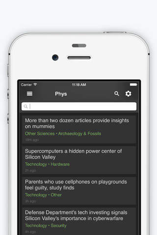 Phys News screenshot 4