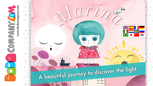 Marina and the Light - An interactive storybook without words for children