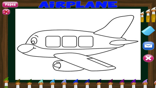 免費下載遊戲APP|Airplanes and Trains Coloring Book - Art Plane and Friends: FREE App for Children app開箱文|APP開箱王