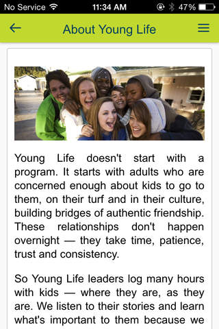 Young Life West Central PA screenshot 2