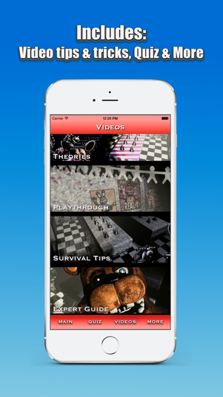 【免費書籍App】Cheats + Walkthrough for Five Nights at Freddy's 1 & 2-APP點子