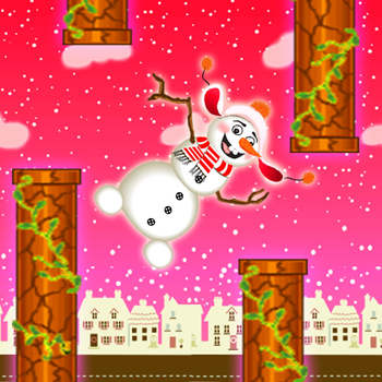 Xmas Flapp Snowman LOGO-APP點子