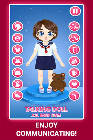 Talking Doll - ASL Baby Sign screenshot 3