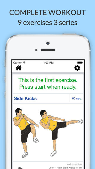 Workout Kicker Premium Version - Improve your kickboxing skills