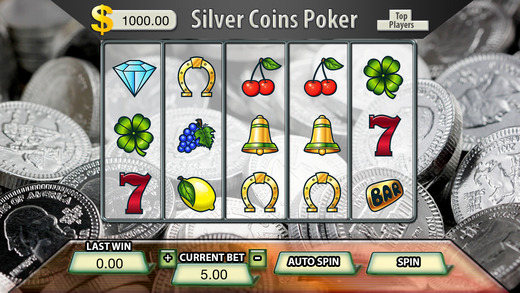 Silver Coins Poker Slots - FREE Slot Game 999 Ball Casino