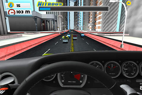 ` Fast Highway Racer 3D PRO - Top High Speed Car Racing Game screenshot 4