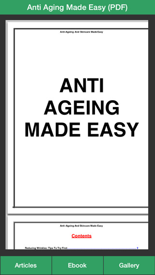 【免費健康App】Anti Aging Guide - The Ultimate Guide To Anti Aging For Your Skin !-APP點子