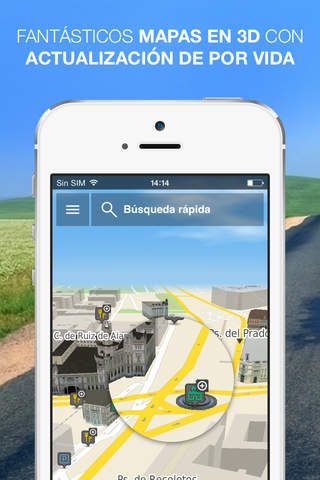 NLife Iberia Premium - Navegación GPS, tráfico y mapas sin conexión a Internet screenshot 2