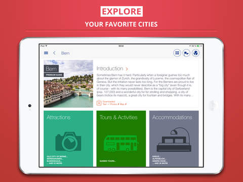 【免費旅遊App】Bern - your travel guide with offline maps from tripwolf (guide for sights, restaurants and hotels)-APP點子
