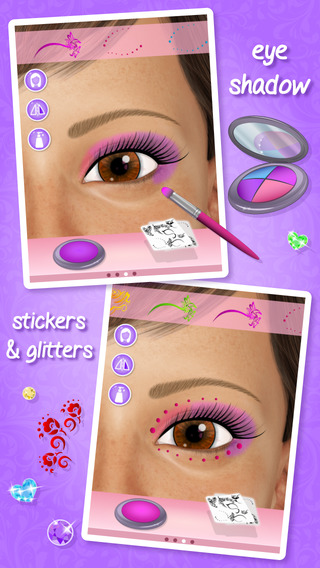 【免費遊戲App】Eye Makeup - Salon Games for Girls-APP點子