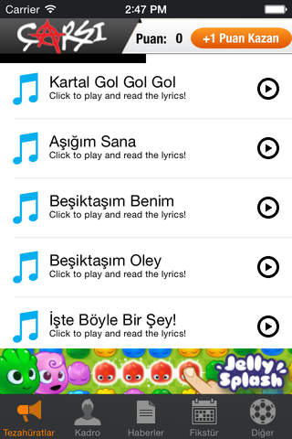 Beşiktaş Taraftar Lite screenshot 3