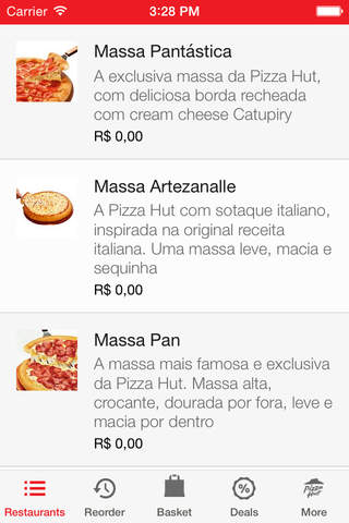 Pizza Hut São Paulo, SP - pedir delivery de comida screenshot 3