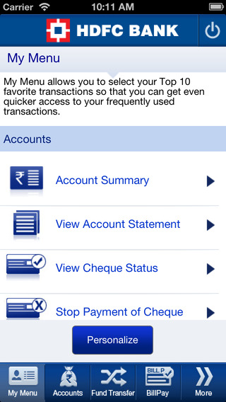 【免費財經App】HDFC Bank MobileBanking-APP點子