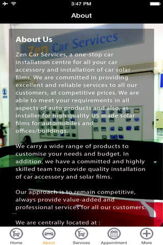 Zen Car Services screenshot 2