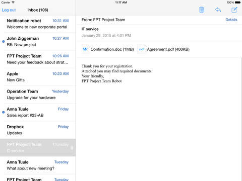 【免費商業App】webMailReader - OWA Outlook Edition-APP點子