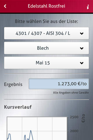 Klöckner iSteel screenshot 4