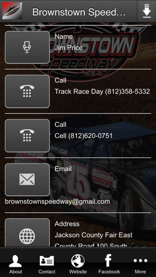 【免費娛樂App】Brownstown Speedway-APP點子